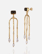 Night Elegance Pearl Earrings - Aquadan.co